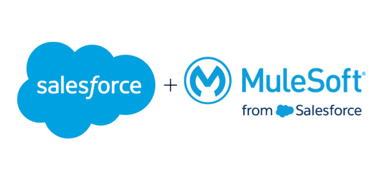 Salesforce and MuleSoft logos